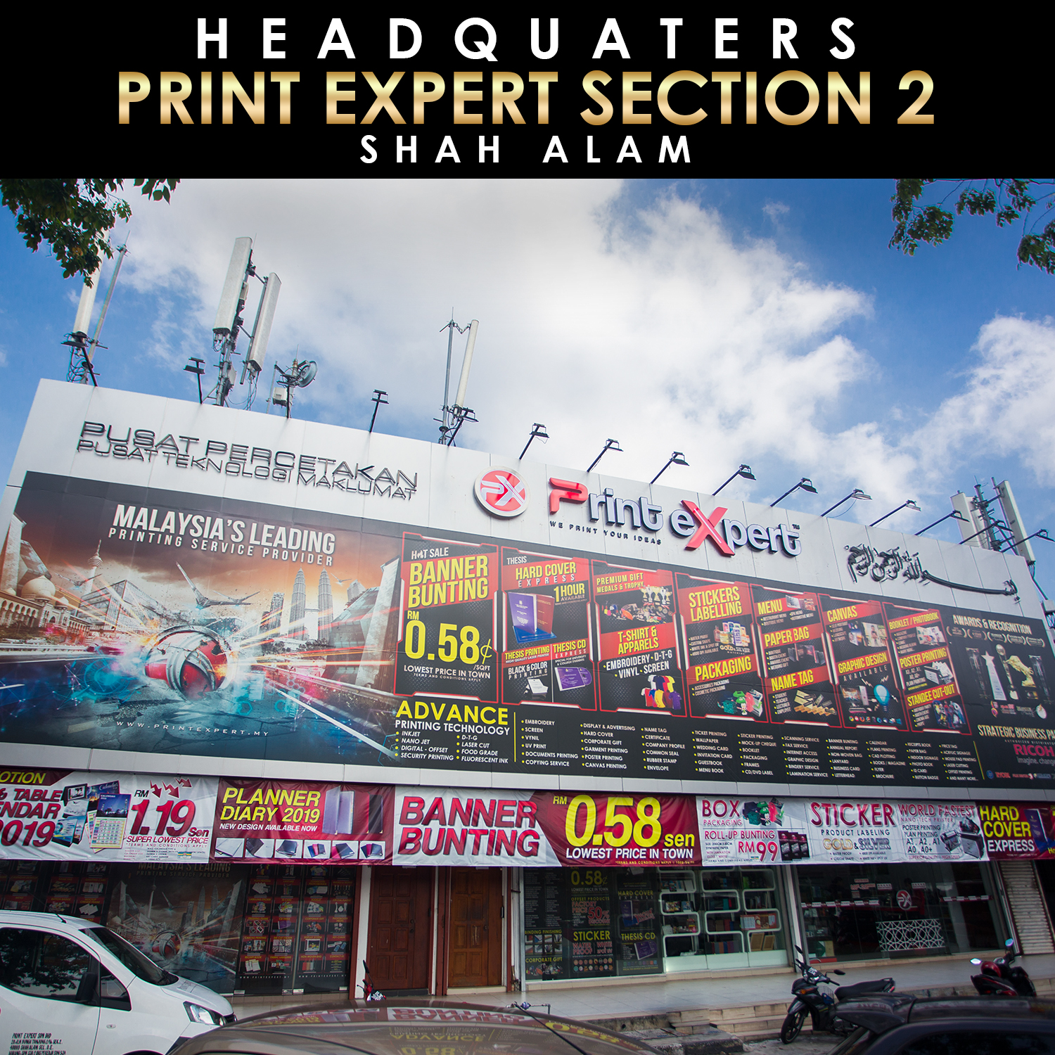 Kedai Sticker Shah Alam  Pvc Counter Sampling Booth Kedai Printing